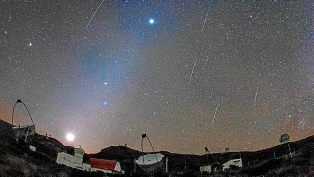 Ya están aquí las Gemínidas, la lluvia de estrellas de la Navidad