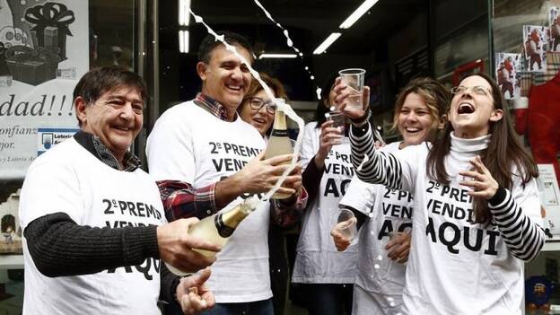 Los más afortunados de la Navidad