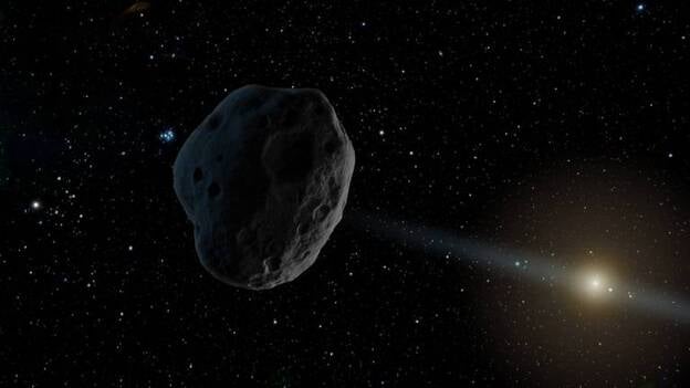 Un asteroide con rasgos de cometa se acerca al vecindario terrestre