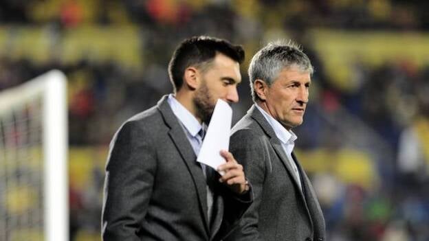 Setién: «¿Remontar? Si no hemos podido marcar ni un gol...»