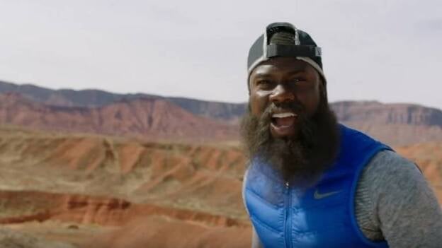 El actor Kevin Hart, protagonista de la nueva campaña de running del Apple Watch Nike+