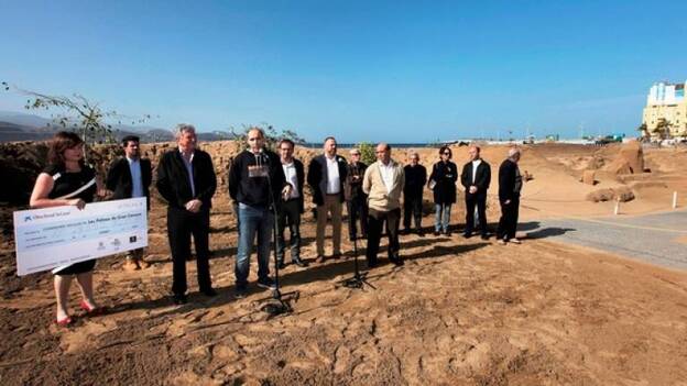 El Belén de Arena de Las Canteras cierra con un récord de 214.500 visitantes