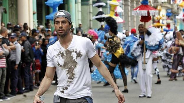Enrique Iglesias filma en Cuba el vídeo de su tema "Súbeme la radio"