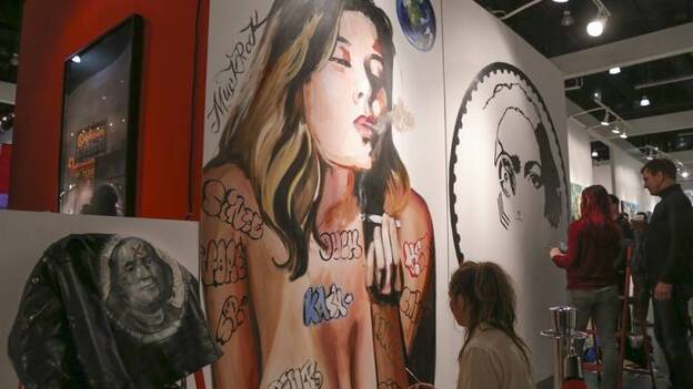 La Art Show en Los Ángeles