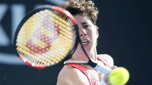 Carla Suárez: "La molestia está ahí"