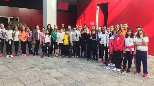 Alumnos del CEIP Los Llanos, de visita en CANARIAS7