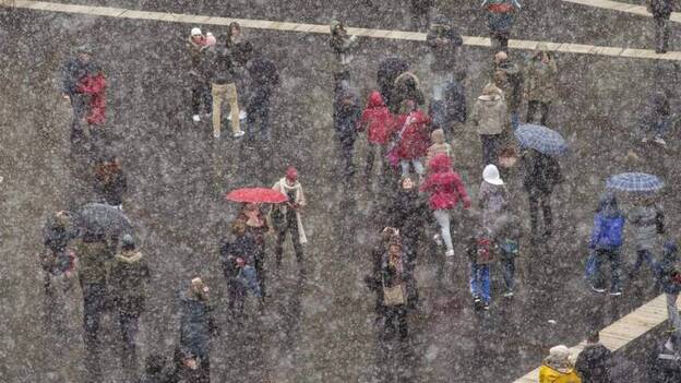 La nieve vuelve a Murcia 34 años después