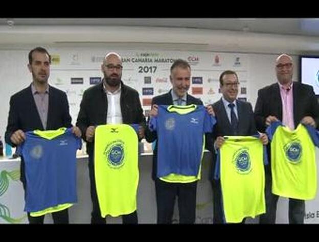 Presentación del Cajasiete GC Maratón