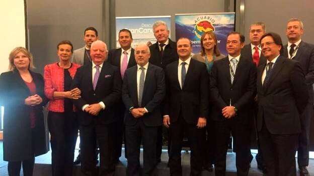 El acuario de Las Palmas se muestra en Fitur como escaparate de biodiversidad