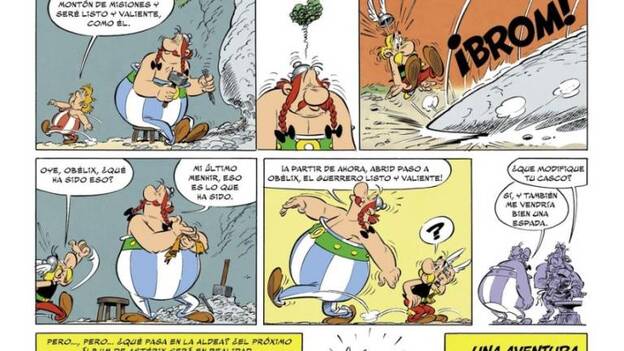 Un nuevo álbum de aventuras de Asterix fuera de Francia se publica en octubre