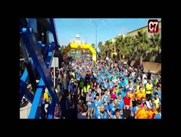 Salida de la carrera de 10 kilómetros