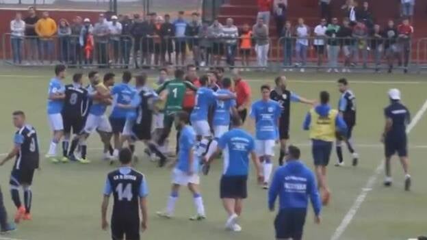 La RFEF estudia las sanciones a la tangana del Unión Puerto-El Cotillo