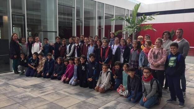 Alumnos del CEIP Plácido Fleitas visitan CANARIAS7