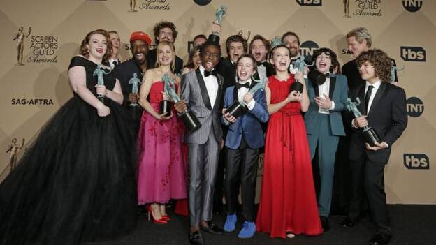 Stranger Things y The Crown triunfan en los SAG Awards