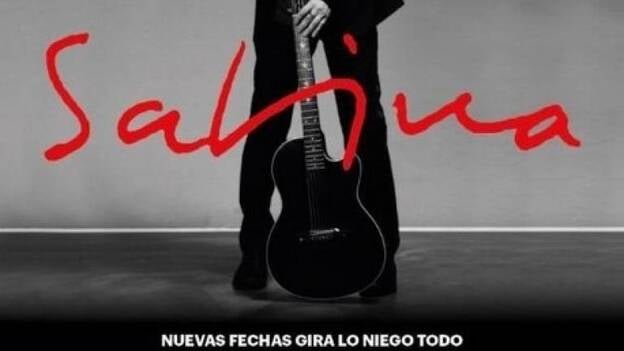 Joaquín Sabina amplía con nuevos conciertos la gira española de Lo Niego Todo