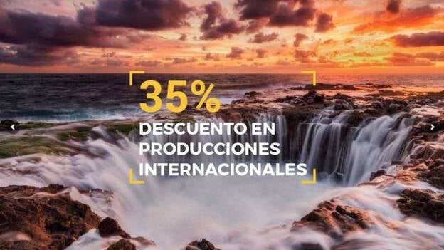 Una web unifica toda la información para los rodajes cinematográficos en Canarias