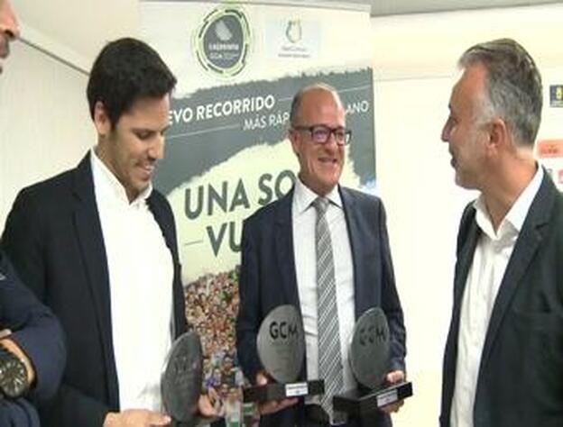 Ganadores Cajasiete GC Maratón en la categoría de empresas