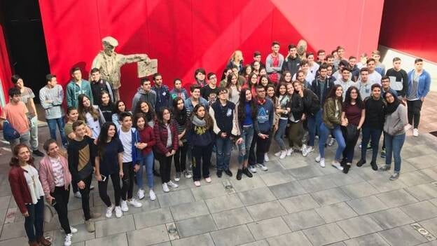 Alumnos del IES Guanarteme visitan CANARIAS7