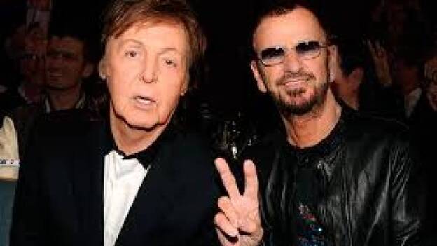 Paul McCartney y Ringo Starr juntos tras siete años para sesión de estudio