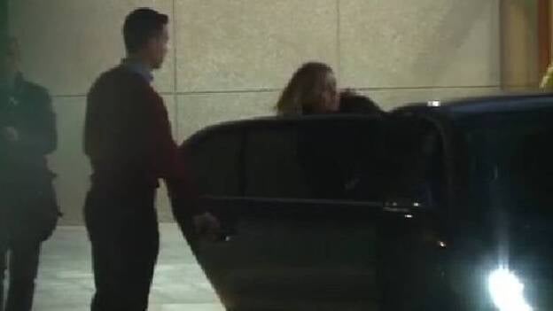 La infanta Cristina viaja a Barcelona para atender su agenda en "la Caixa"