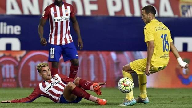 Javi Castellano, con un esguince de rodilla, nueva baja para la UD Las Palmas
