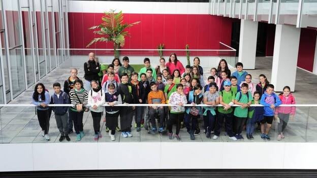 Alumnos del CEIP Las Tederas visitan CANARIAS7