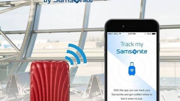 Samsonite y Vodafone crean una solución para localizar equipajes