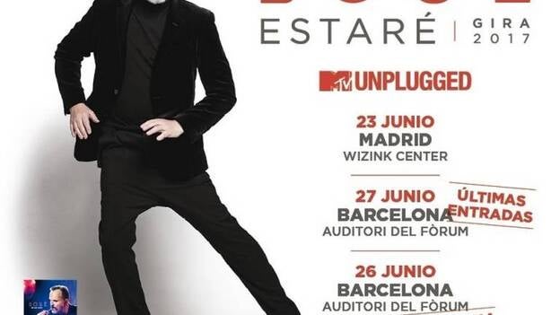 Miguel Bosé ofrecerá un segundo concierto en Barcelona en su gira "Estaré"