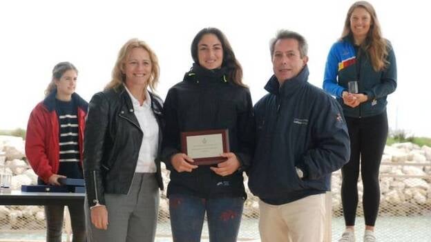 La grancanaria Martina Reino campeona de España de Láser Radial