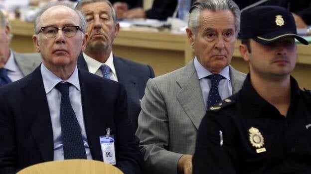 Blesa y Rato llegan a la Audiencia Nacional para la vistilla de las "black"