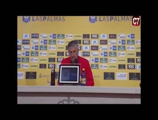 Quique Setién no renovará con la UD Las Palmas