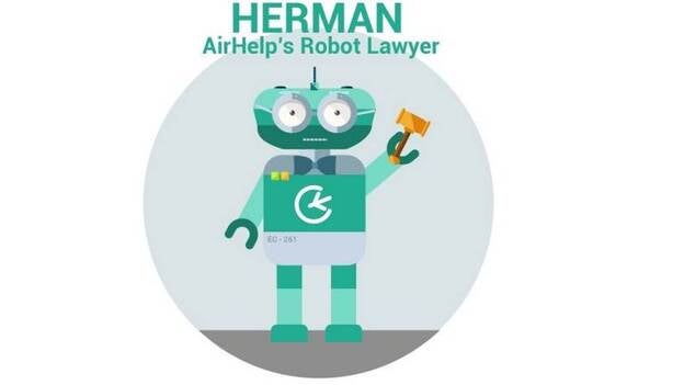 Herman, el robot abogado que ayuda a reclamar indemnizaciones por retrasos y cancelaciones de vuelos