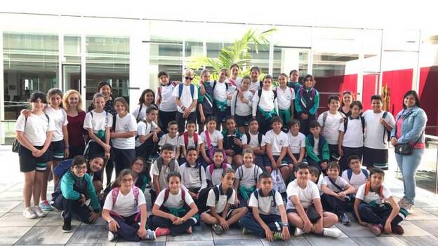 Alumnos del CEP Doramas visitan CANARIAS7 (1)