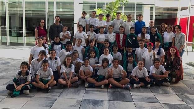 Alumnos del CEP Doramas visitan CANARIAS7