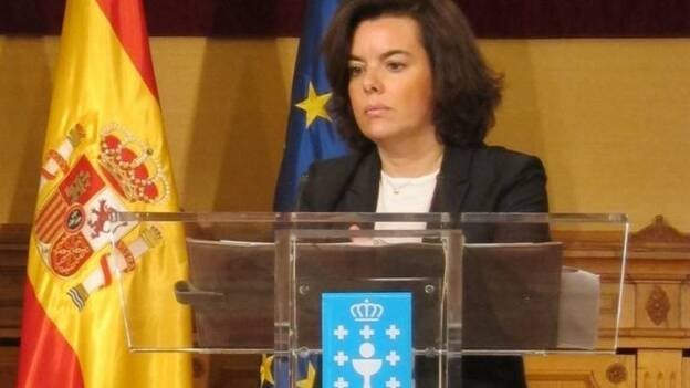 Sáenz de Santamaría ve "un marco amplio" para trabajar y negociar con NC