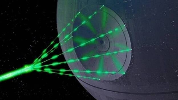 Probado el concepto del superláser de la 'Estrella de la Muerte'