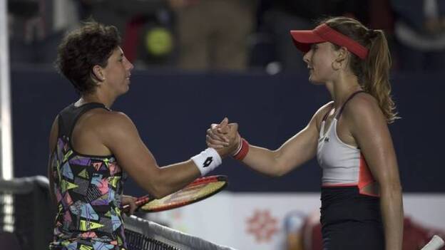 Carla Suárez pasa a semifinales tras barrer a la francesa Alize Cornet