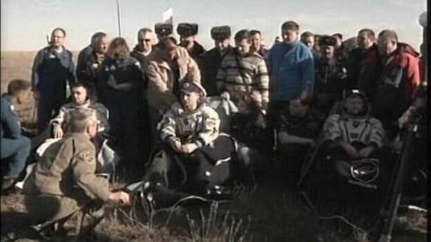 Tres tripulantes de la ISS regresan a la Tierra tras 173 días en el espacio