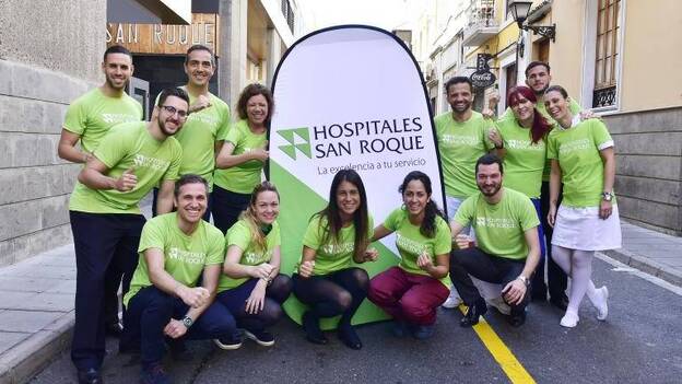 Hospitales San Roque estará el 23 de abril en la línea de salida