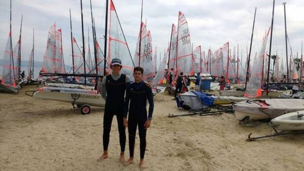 Barrio y Vega se colocan en la cuarta posición y aspiran al podio