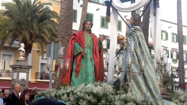 La procesión del Retiro recorre Vegueta