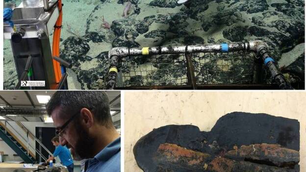 Confirman la presencia telurio, cobalto y otros metales en el futuro en fondos marinos de Canarias