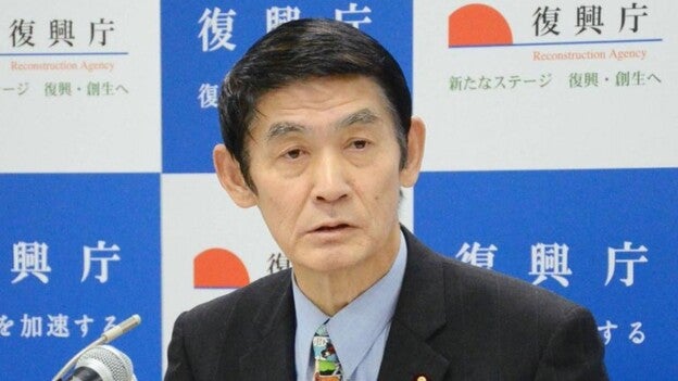 Dimite por unas declaraciones sobre Fukushima