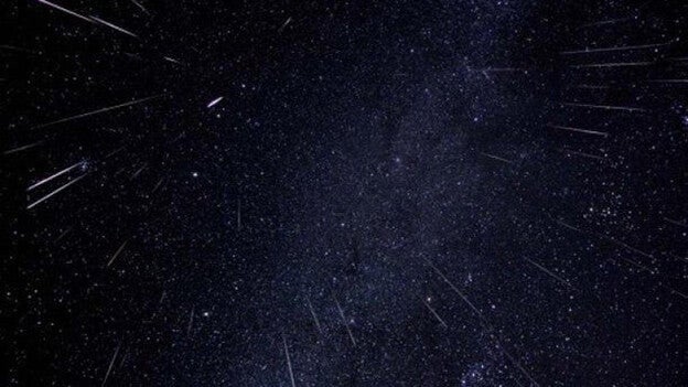 Lluvia de estrellas en la madrugada del sábado