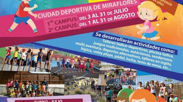 140 escolares palmeros podrán disfrutar del Campus Urbano 2017