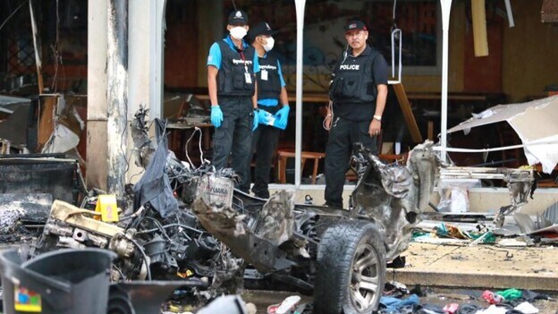Al menos 58 heridos al estallar dos bombas en el sur del Tailandia