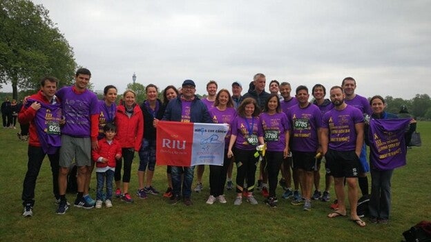 Carrera solidaria en Londres por Pequeño Valiente