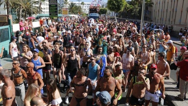 El arco iris más multitudinario desfiló en el Sur