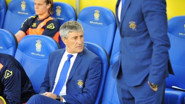 Setién: «Me voy sin rencor y agradecido»