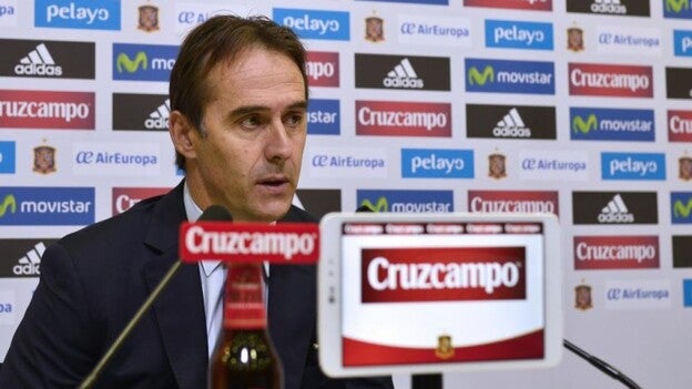 Lopetegui ofrecerá el viernes lista de convocados